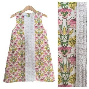 bella bliss Floral Pink and Yellow Dress